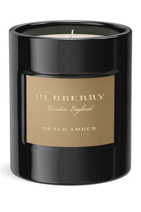 Burberry The Fragranced Candle, Black Amber 